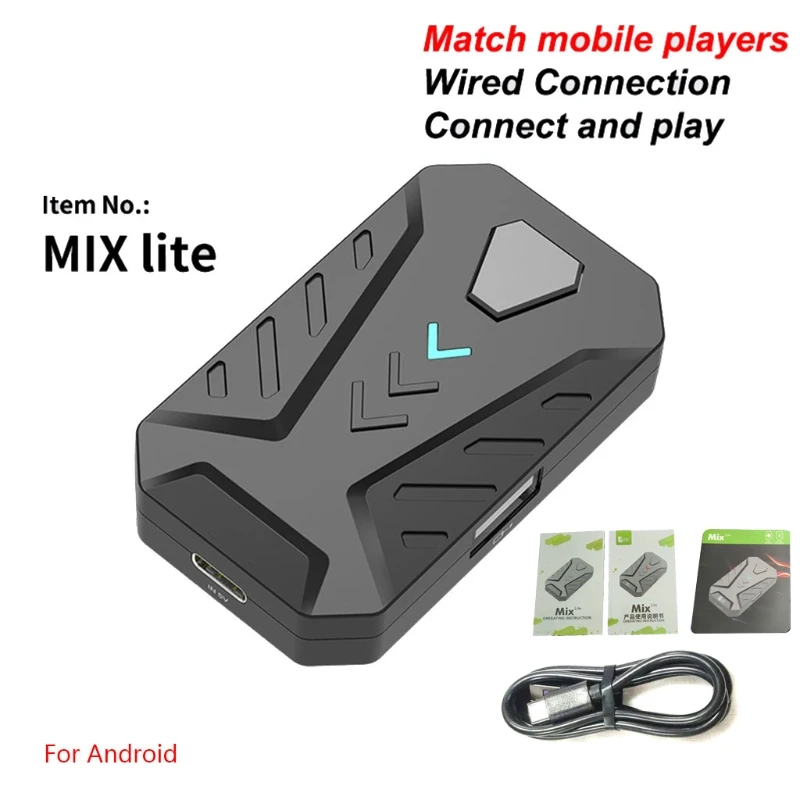 Portable Mobile Gaming Keyboard Mouse Converter Adapter MIX PRO / MIX LITE Device Tablet Density Shooting Space Saving