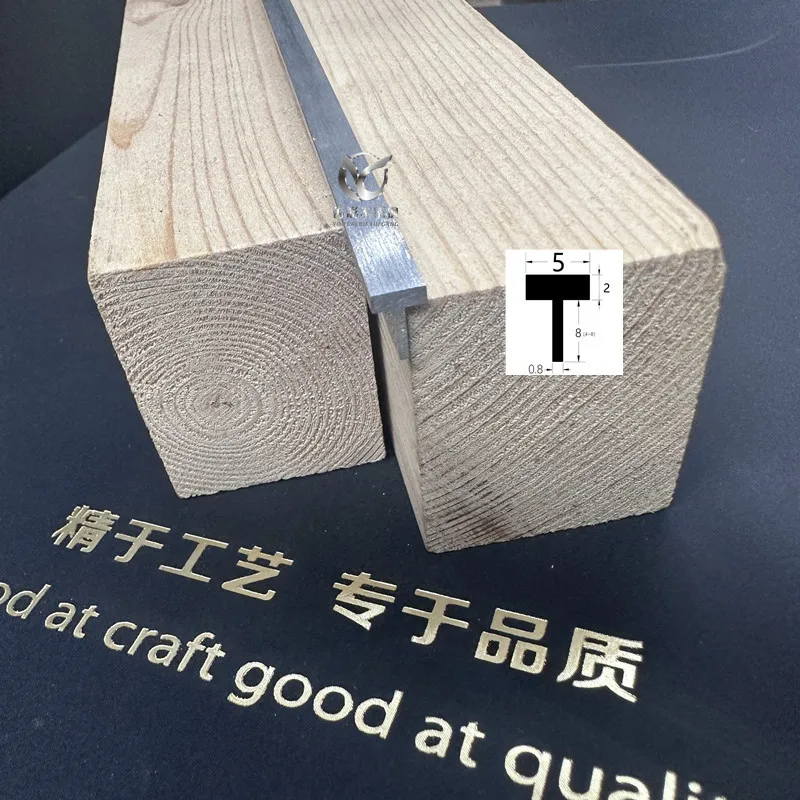 Customized.304 Stainless Steel Solid-Shaped Strip with Hook Multi-Functional Extremely Narrow 5mm Brushed-Shaped Embedded St