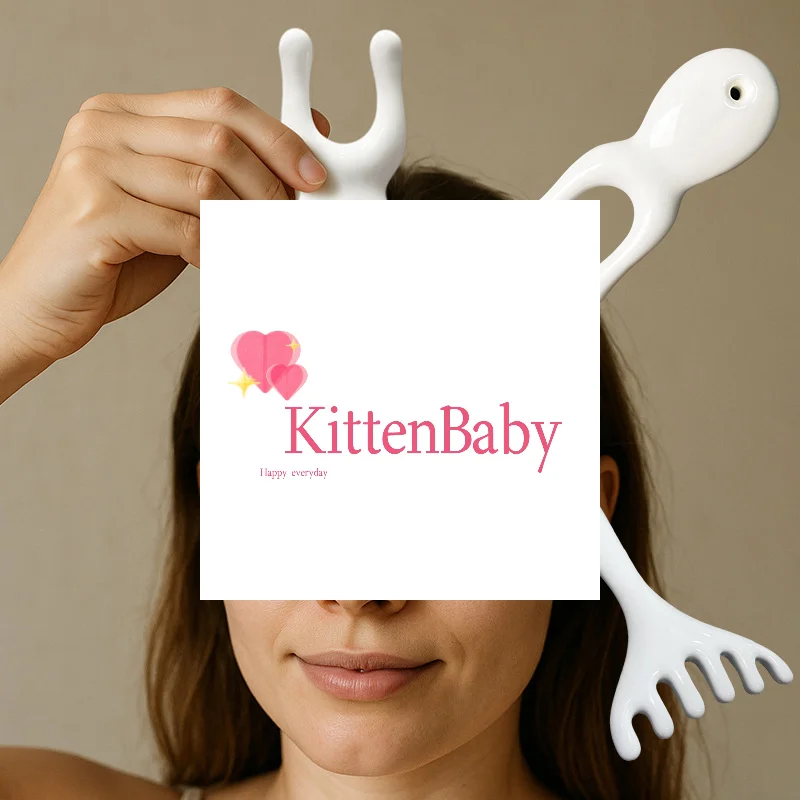 السيراميك يده فروة الرأس الأنف غوا شا مجلس جهاز تدليك الاسترخاء و جهاز تدليك لمراكز التجميل ميريديان تدليك مشط ستة الأسنان رئيس مشط #1