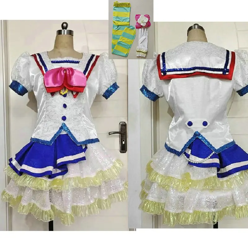 LoveLive!Sunshine!!Aqours Jumping Heart Chika Kunan Concert Version Elegant SJ Cosplay Costume