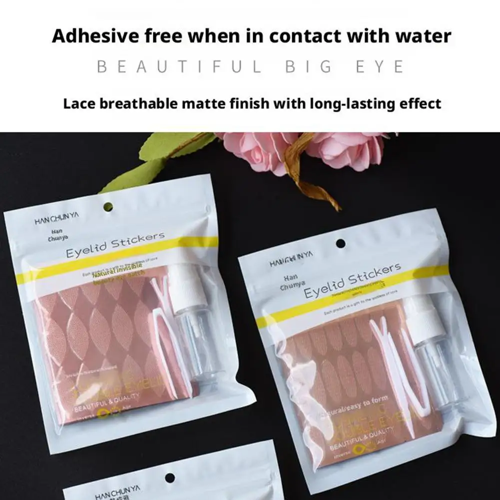 360PCS 아이 리프트 스트라이프 쌍꺼풀 스티커 쌍꺼풀 테이프 투명 피부색 쌍꺼풀 자연스러운 눈꺼풀 메이크업 도구