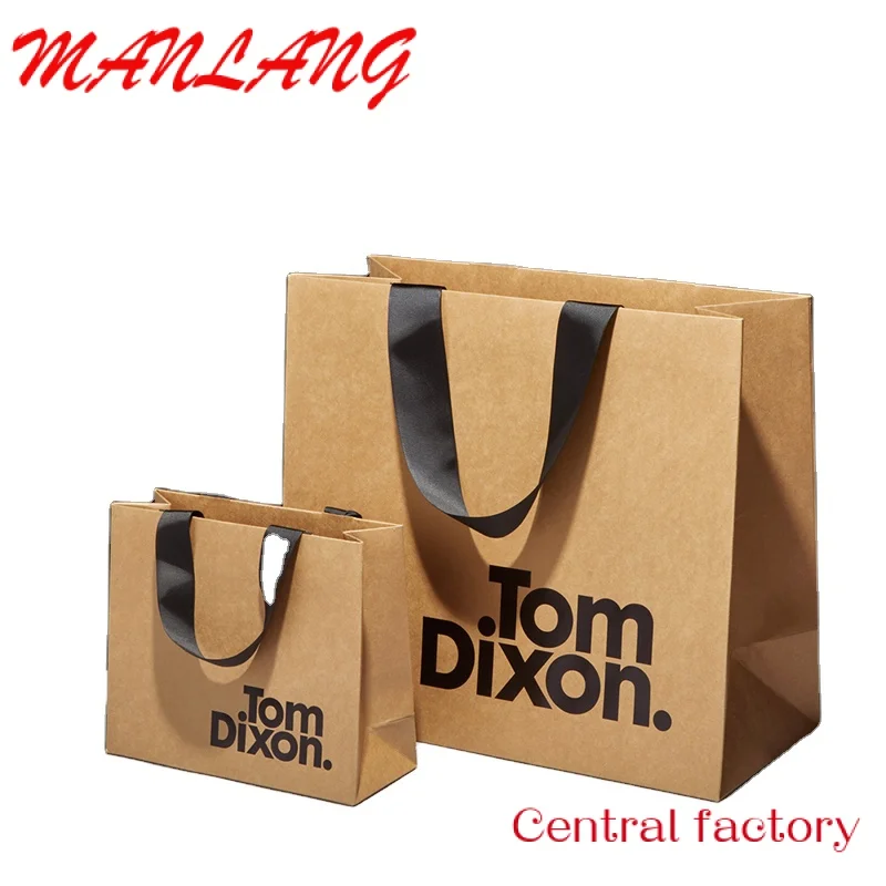 Custom  Customized Packaging Boutique Printed Luxury Gift Paper Shopping Bag Custom Paper Bags With Your Own Logo