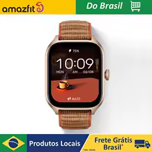 Super Promoção AliExpress: T-Rex 3, Bip 6, Balance e Muito Mais com Cupons e Descontos Exclusivos Amazfit GTS 4