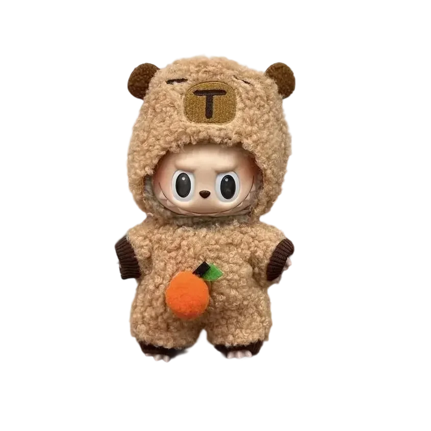 

Для 3.0 Labubu v1/v2/v3 комбинезон с героями мультфильмов, большой белый гусь, одежда с динозавром, подарок для Labubu, одежда, наряд Labubu Ropa (без кукол)