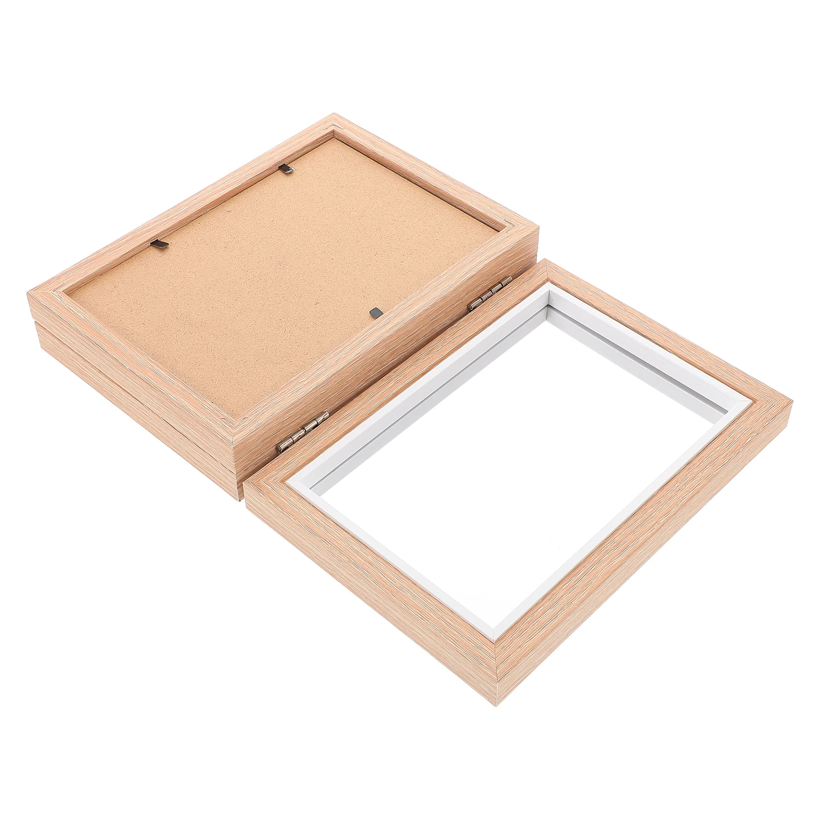 

Hand-eye Coordination Mirror Desk Photo Frames for Office Baby Car Bulk Child Safe Mirrors Foldable Wooden Busy Board Classroom