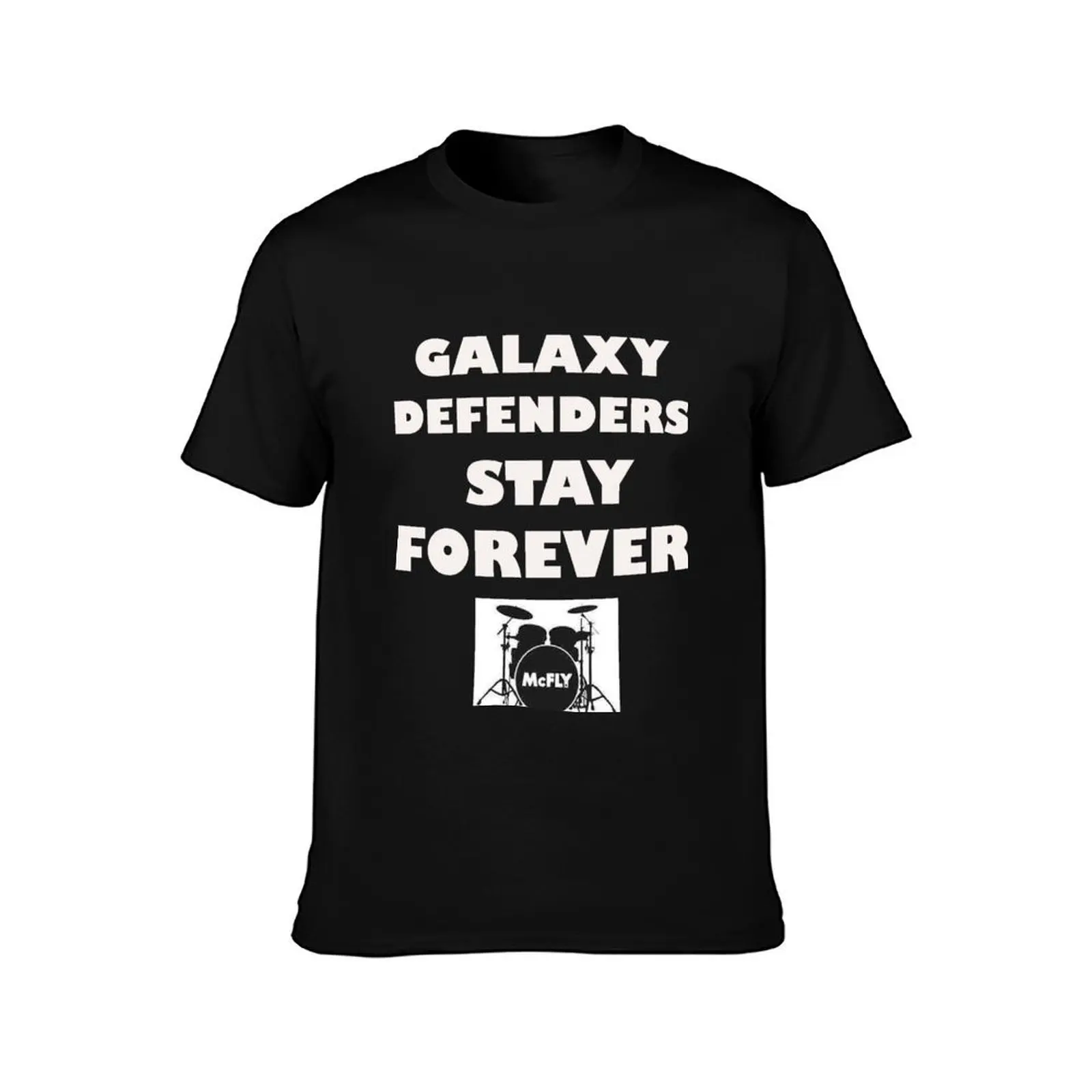 McFly Galaxy Defenders Stay Forever T-Shirt Lightweight Cooling Short Sleeve Tee