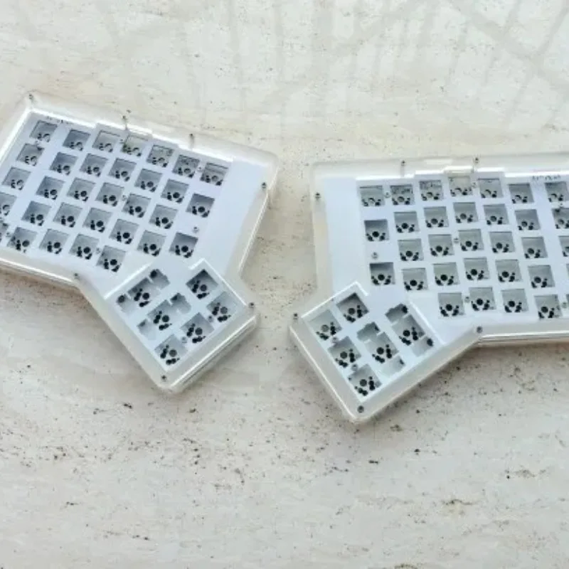 If-ergo مجموعة لوحة المفاتيح اللاسلكية 2.4g IFKB Ergo Hotswap Ergodox Vial قابلة للبرمجة مخصصة بيئة العمل سبليت لوحات المفاتيح لتقوم بها بنفسك عدة