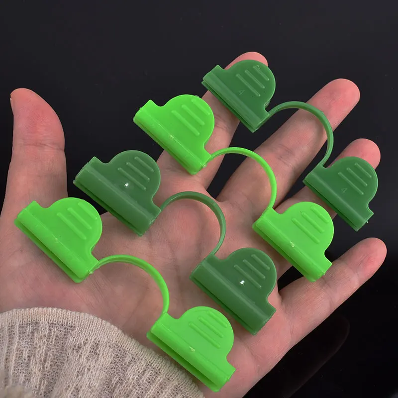 

10/20/50/100pcs Greenhouse Clamps 4/5/6/7mm Plastic Film Fixing Clips, Frame Tube Shading Net Rod Season Plant Extension Support