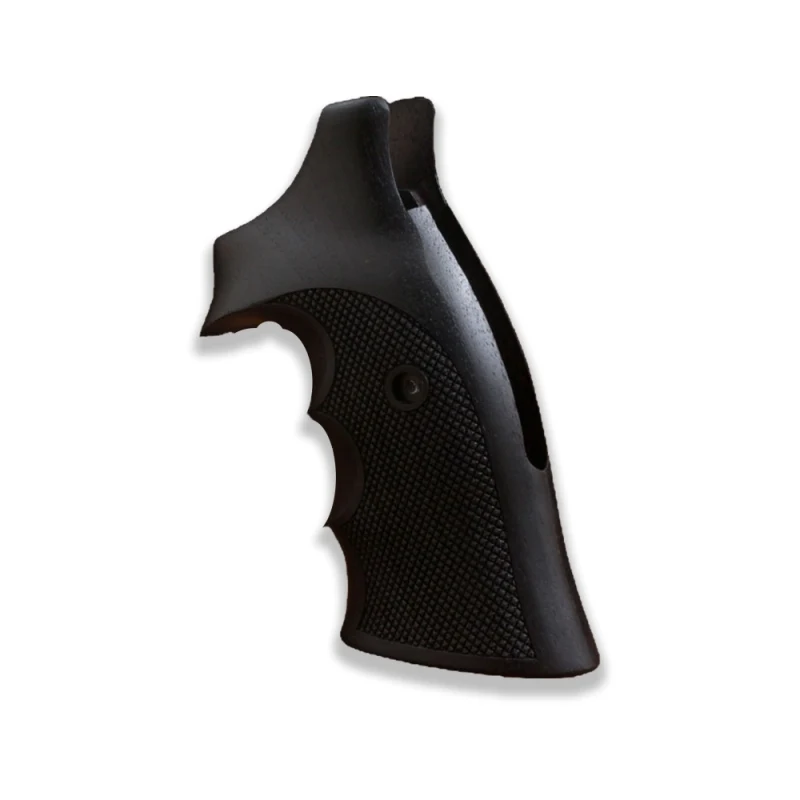 

KSD Brand Smith Wesson K/L/X - Frame Round Butt Walnut(Black Painted) Compatible Grip