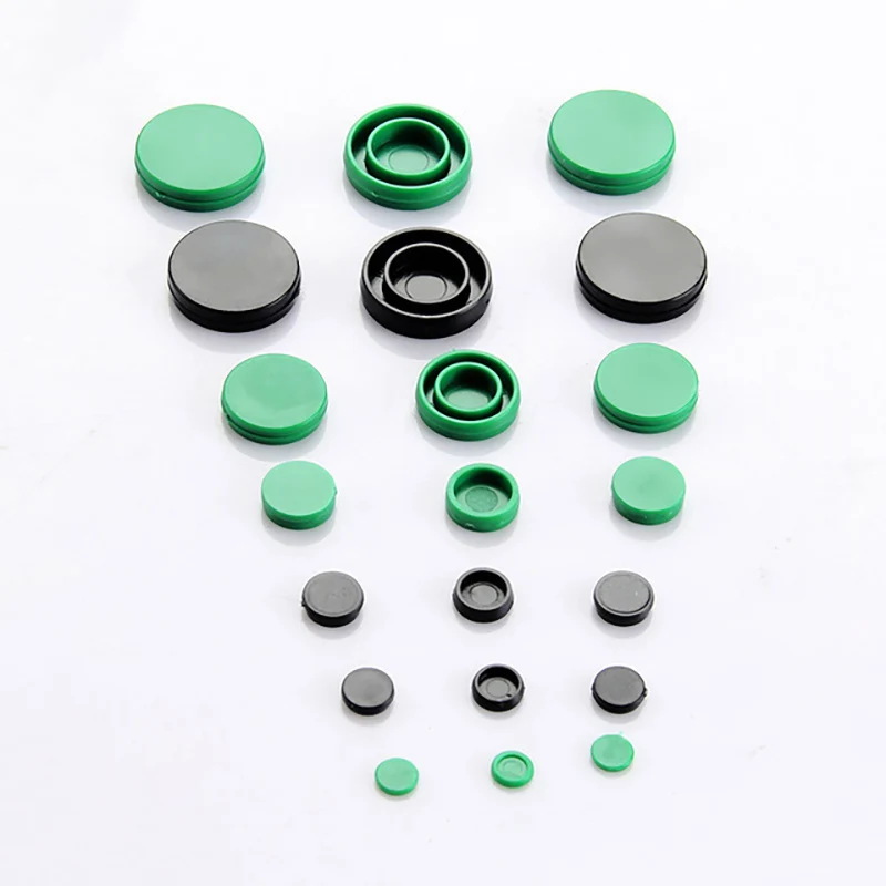 100pcs C3 C4 C5 C6 Nylon Plastic Dust Cover Green Caps Protecto For HGR15 HGR20/30 MGN9 MGN12 MGN15 Linear Rail Guides CNC Par