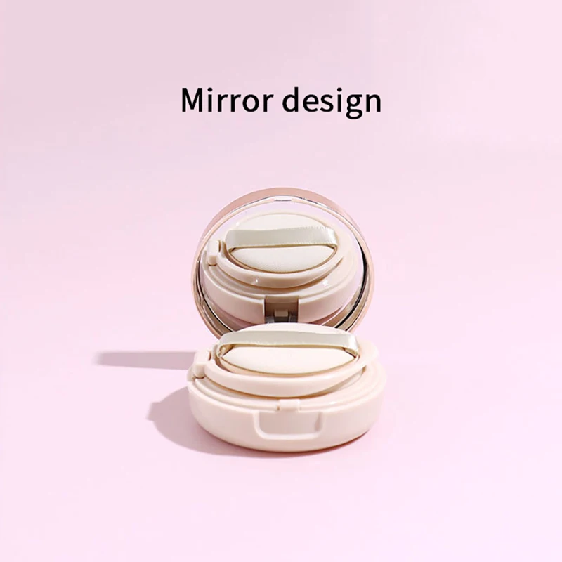 Boîte bouffante à coussin d'air vide 6g, étui de maquillage cosmétique Portable, conteneur avec éponge de poudre miroir pour fond de teint BB crème