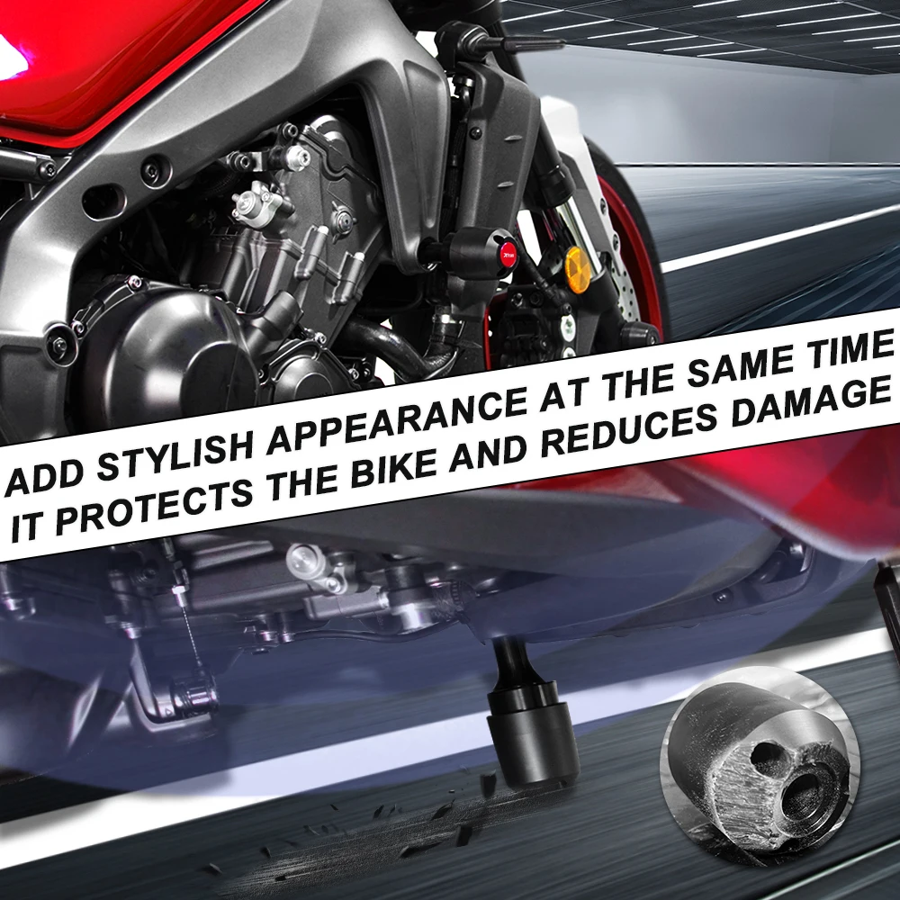 Motorcycle Frame Sliders Falling Protection Crash Pad For KTM 690 SMCR 2019-2020 Husqvarna 701 Supermoto 701 Enduro 2016-2024