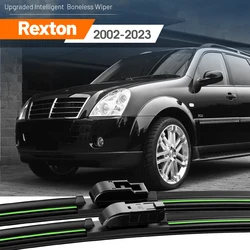 2x For Ssangyong Rexton 1 2 2002-2023 Front Windshield Wiper Blades 2004 2005 2007 2015 2017 2018 Windscreen Window Accessories