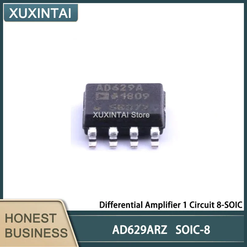 10Pcs/Lot  New Original  AD629ARZ AD629  Differential Amplifier 1 Circuit 8-SOIC