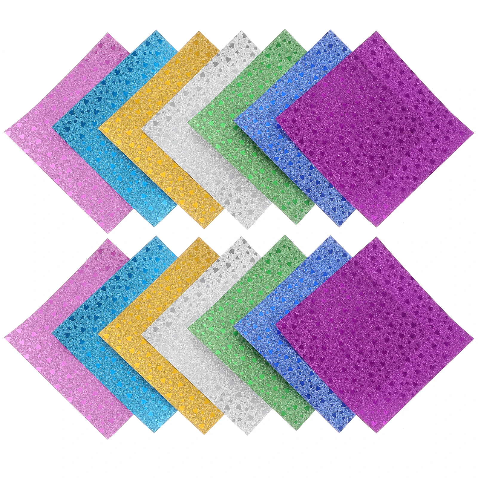 

112Pcs DIY Folding Origami Paper Creative Crafts Handwork Dual Sided Square Sheets for Art Projects Schools Origami Papers