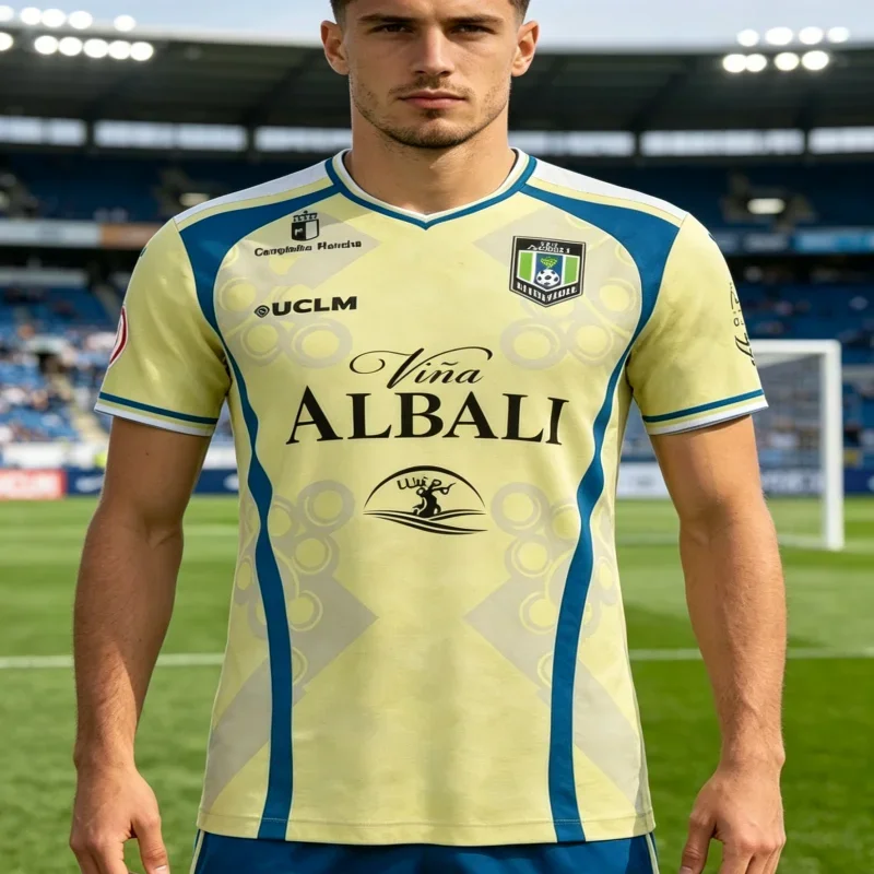 Camiseta de Fútbol Sala 2026 FS Valdepeñas Viña Albali, Camiseta de Entrenamiento para Hombre, LNFS, Ropa Deportiva Familiar, Camisetas para Niños