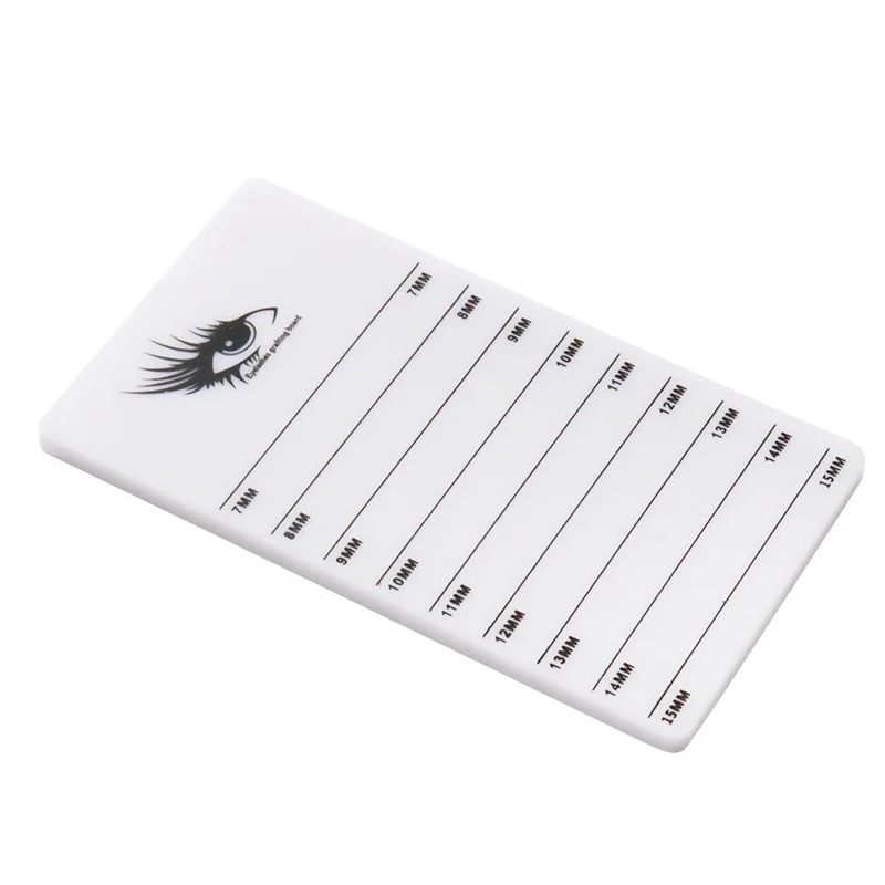 Fake Lashes Tray Strip Stand Individual Eyelash Extension Display Plate Eye Lash Grafting Stand Palette Makeup Tools  7-15mm