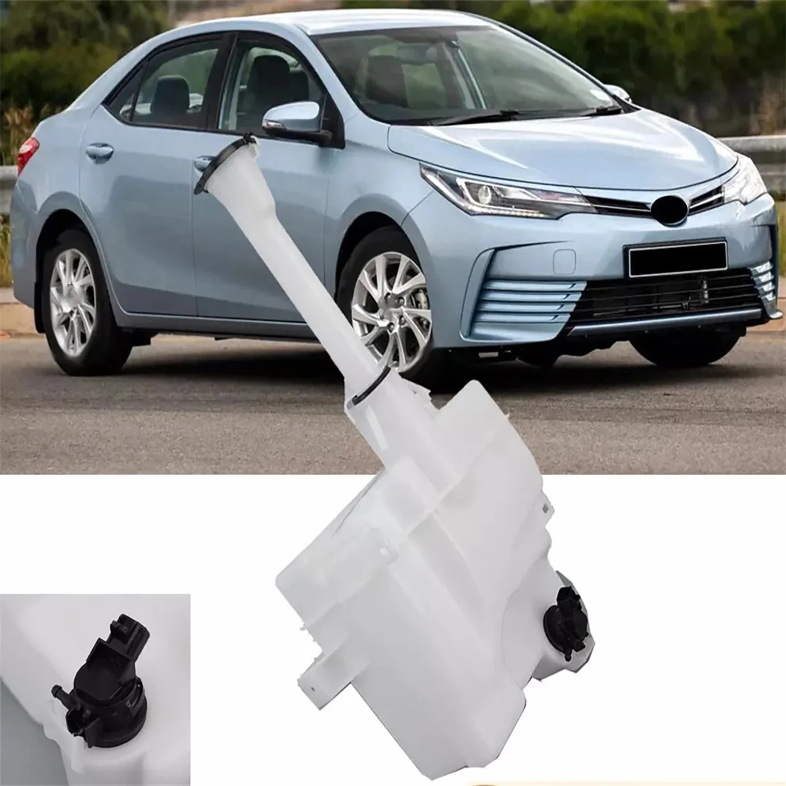 Windshield Washer Reservoir Tank Cap & Pump For Toyota Corolla 2014-2019 8531502520 Car Auto Accessories Replacement Repair Part