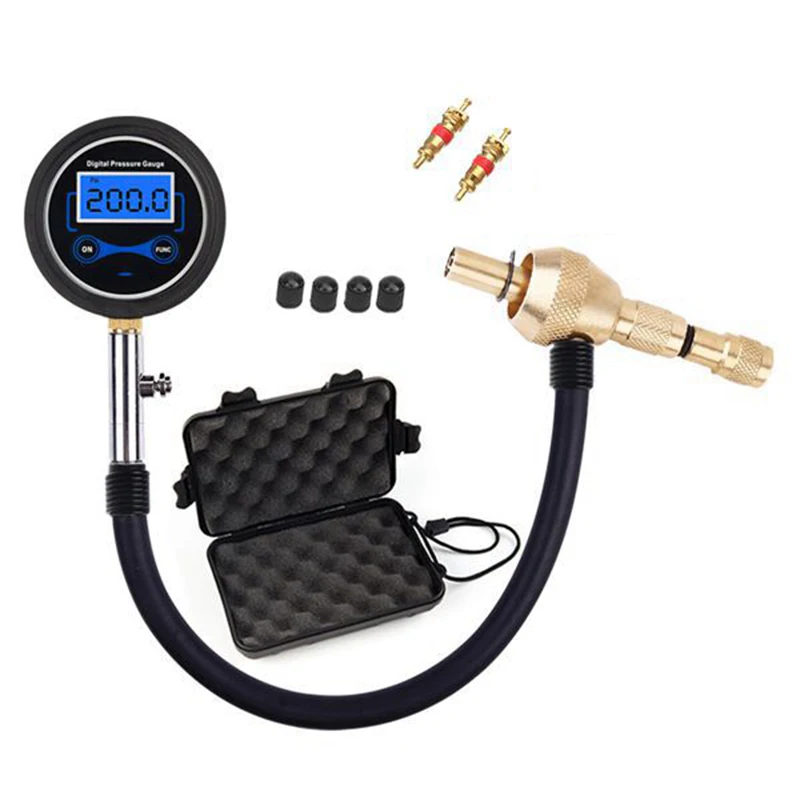 Digital Rapid Tire Venting Machine Car And Truck Tire Gauge Digital Pressure Gauge For Pressure Measurement Deflation