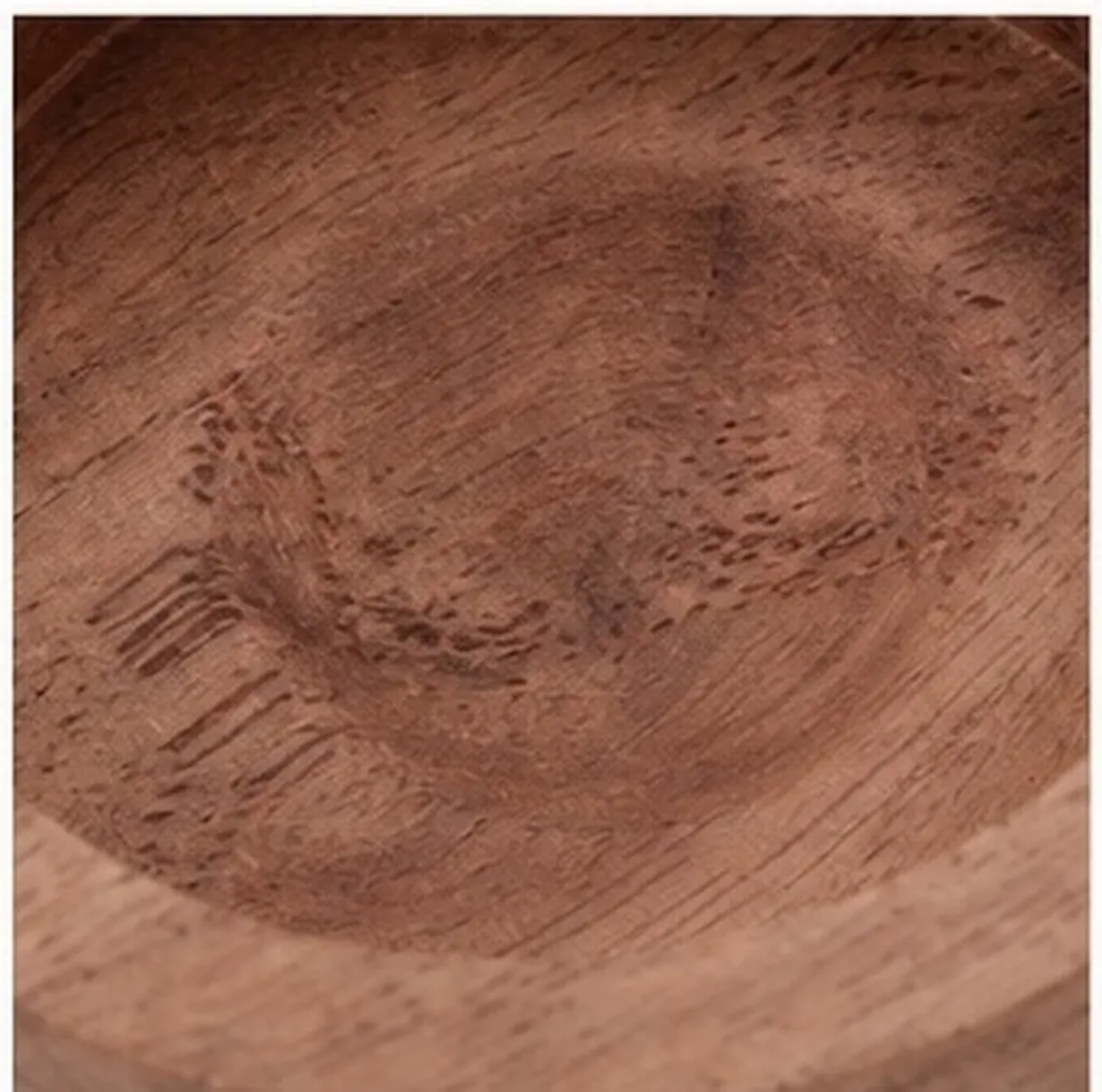 4Pcs Wooden Aromatherapy Diffuser Natural Walnut Wood Round Grain Essential Oil Diffuser Car Desk Office Indoor Fragrance