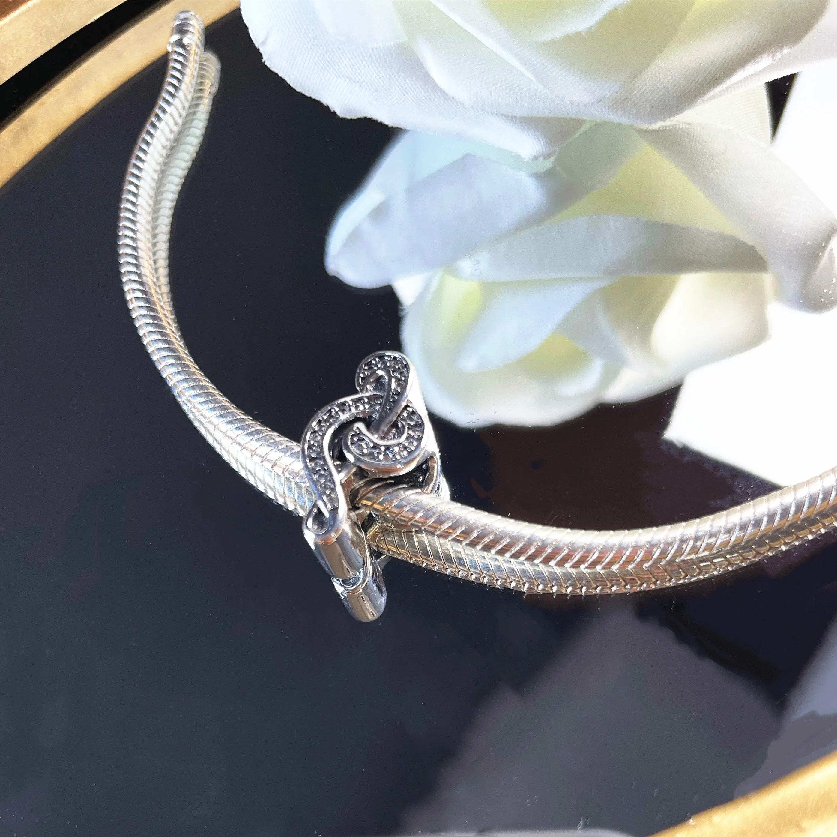 New 925 Sterling Silver Charms Music Notes Piano Headphone Pendant Beads Fit Bracelets Necklaces keychain DIY Jewelry For Women view 2