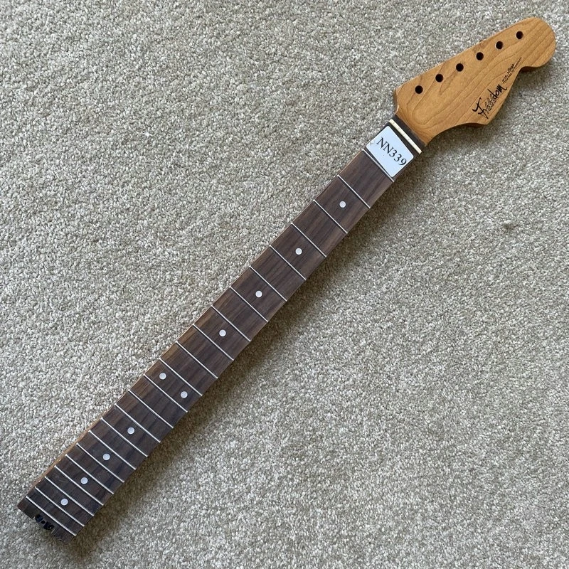 

NN339 Genuine Fxxxdom 22-Fret Electric Guitar Neck ST Maple Rosewood Right-Handed DIY Kit for Guitar Lovers