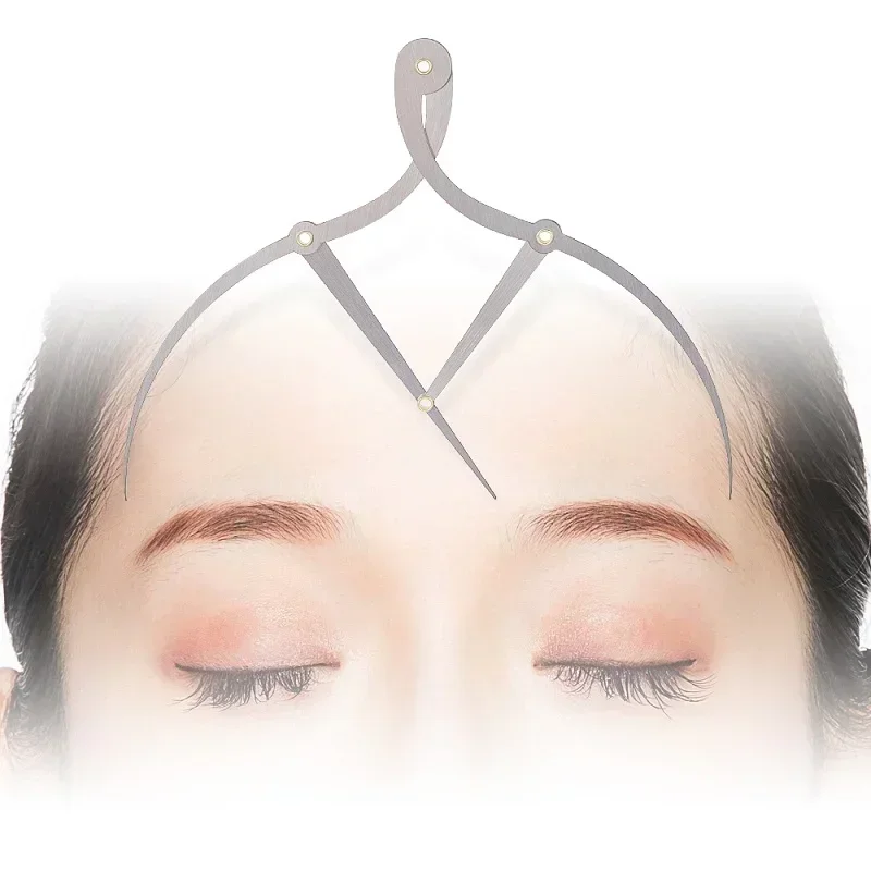 Precision Eyebrow Ruler for Tattooing - Multi-Functional Permanent Makeup Measuring Tool , Ideal for Brow Shaping & Symmetry