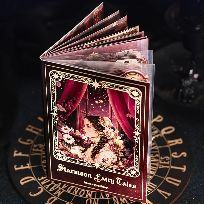 

Набор наклеек Mr.Paper, 20 листов, серия «Звездная Луна: Сказки», из двух видов материала, с 3D-эффектом, тематика «Богини», декоративные стикеры для дневника