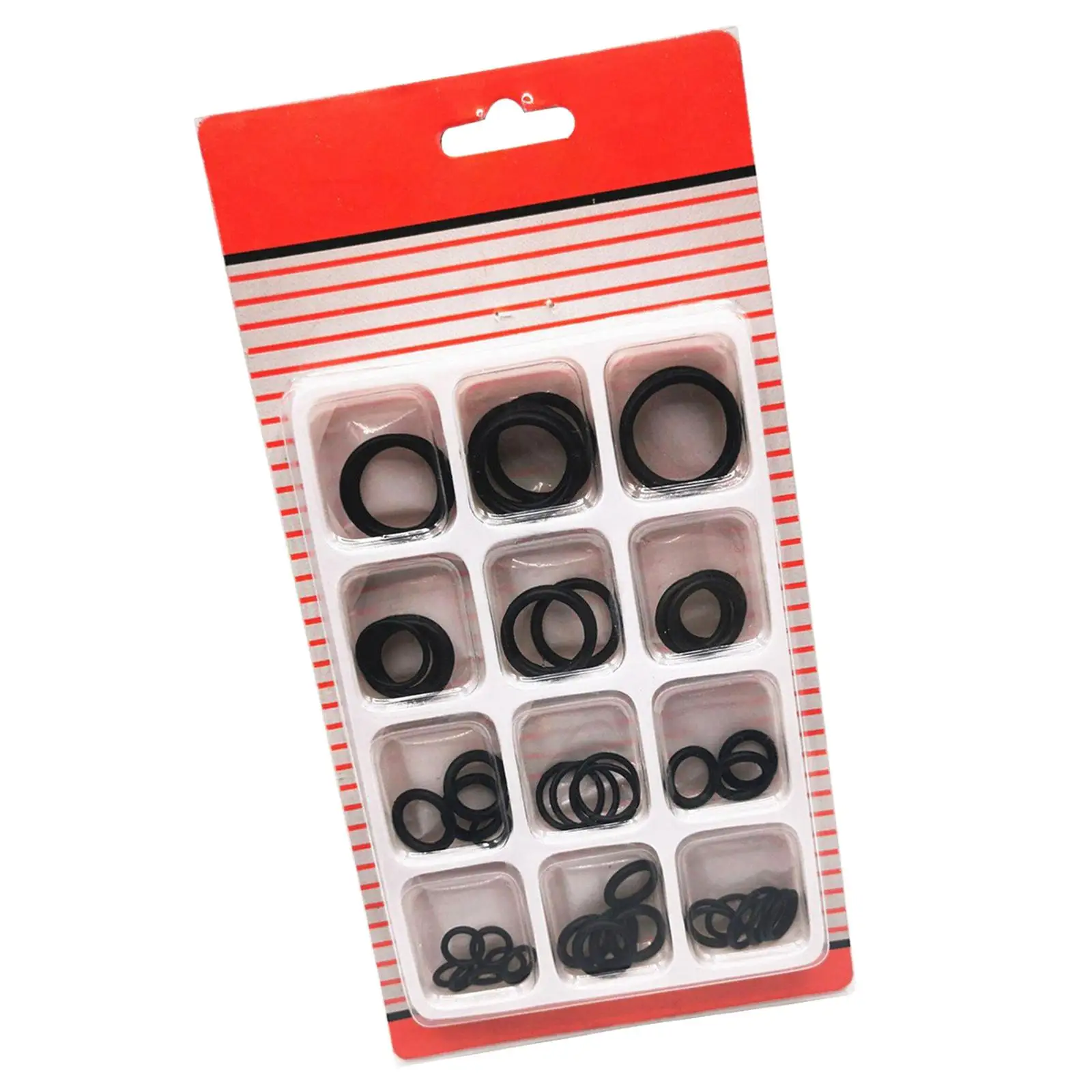 50 Pieces Rubber Sealing O Rings Assortment Set Seal Spacer for Tap Automotive