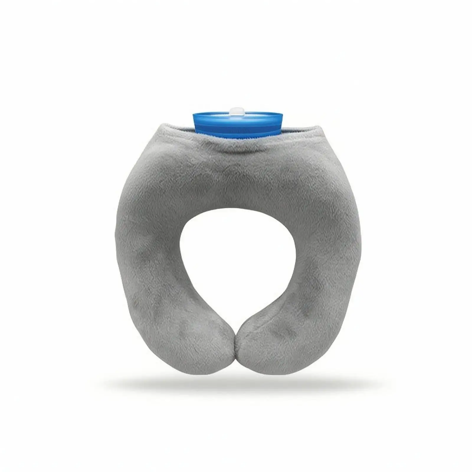 Neck Cooling Pad Contoured U Shape Neck Ice Pack Translucent Body Wide Opening for Hot Days