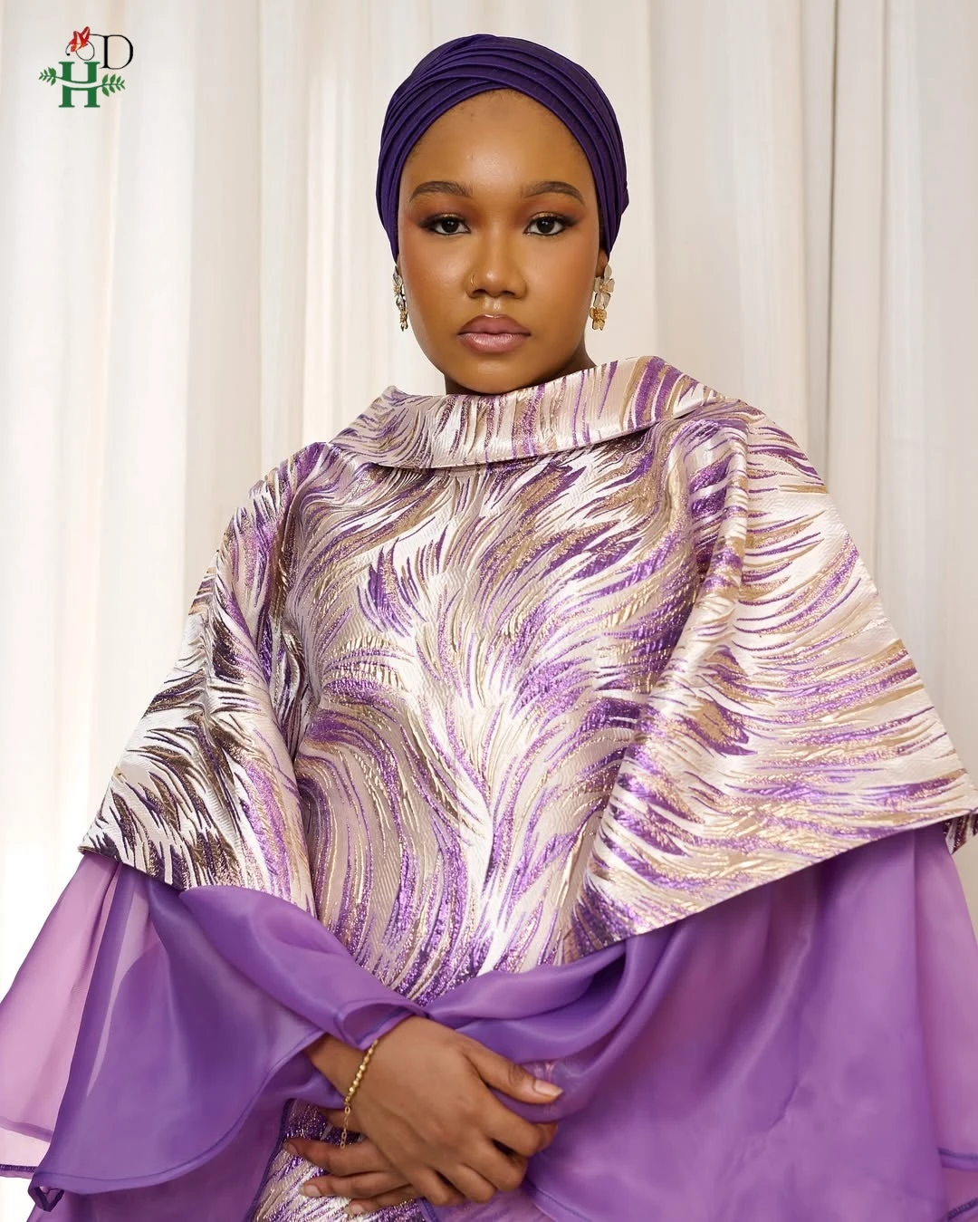 

H&D African Dresses For Women Oversize Traditional Muslim Abaya Kaftan Gown Plus Size Luxury Robe Summer BouBou Djellaba Clothes