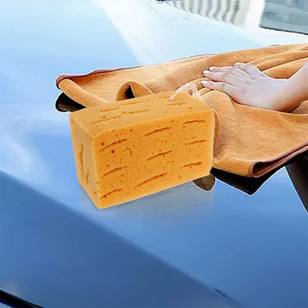

Extra Large Car Wash Sponge For Vehicles Absorbent Durable Cleaning Sponge For Cars Auto Exterior Interior Wash Tool Sponges Car