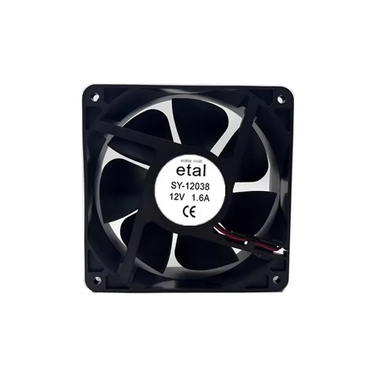 Nuova ventola di raffreddamento per metallo SY-12038 12V 1.4A 1.6A C4/E4/E4 + ventola di raffreddamento per saldatrice 12CM 120*120*38MM