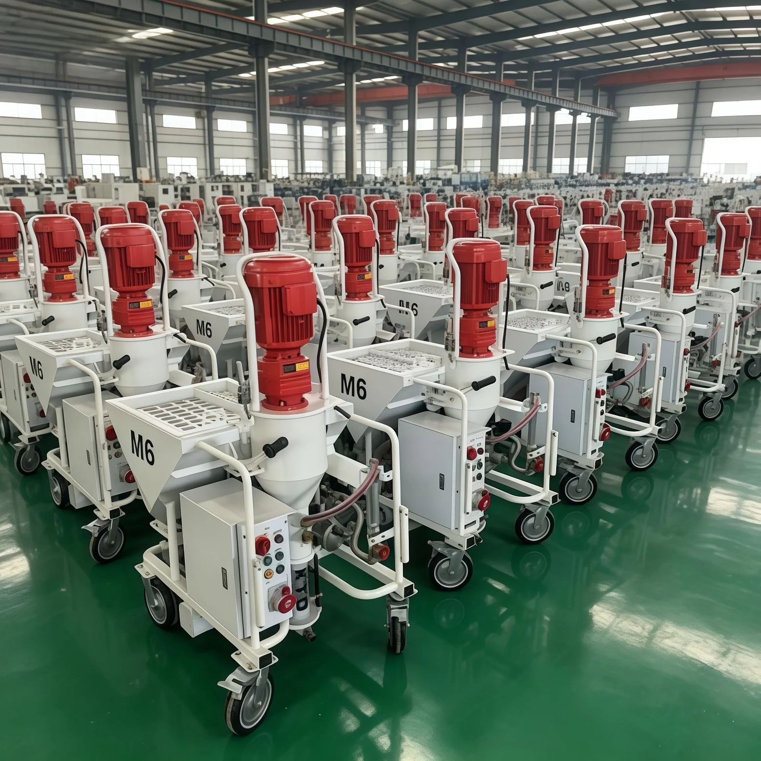 380V M9 Automatic Electric Wall Plastering Machine Mortar Plaster Spraying Machine