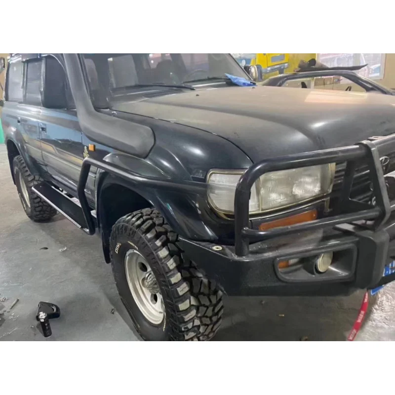 High Quality Steel Bull Bar Front Bumper Auto Accessories For Land Cruiser LC80 J80