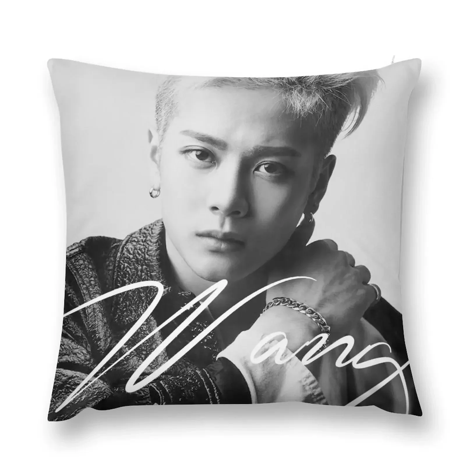 

Jackson Wang Throw Pillow Cushion Cover Luxury Pillows Aesthetic pillow