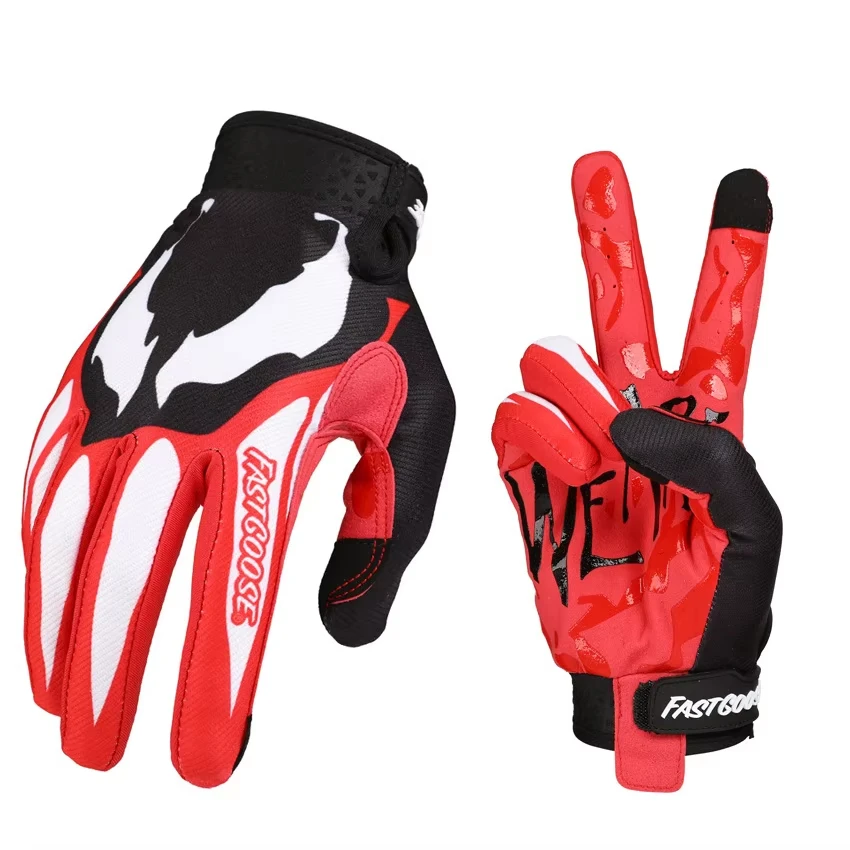 Motorcycle Gloves Off-road Motorcycle Riding Gloves Summer New Breathable Touch Screen Full Finger Gloves Motorcycle Equipment