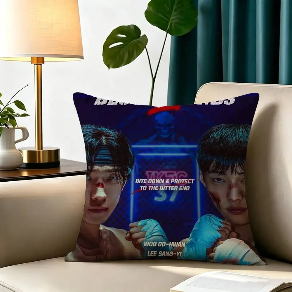 HOT Drama B-Bloodhounds  Square Double-Sided printed Pillow Case Bedroom Bedside Pillow Sofa Cushion Cover