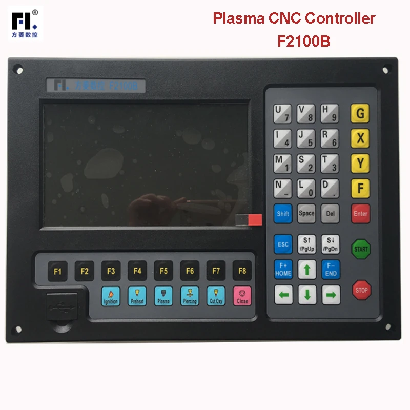 2-axis F2100B F2100T CNC Controller CNC Plasma cutting machine system CNC Cutting machine spare parts system Free Shipping