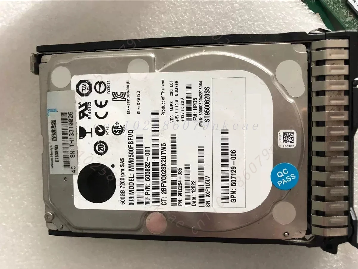 For HP 652745-B21 653953-001 500GB 2.5