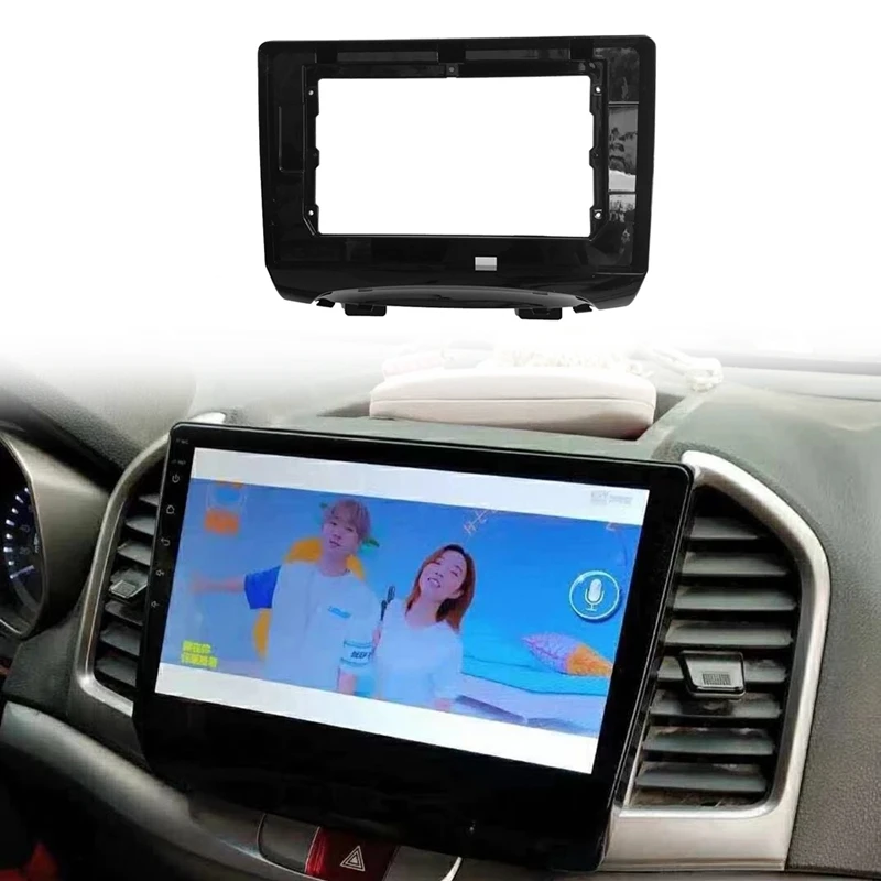 

10.1Inch Car Radio Fascia for JAC Refine S3 13-16 DVD Stereo Frame Plate Adapter Mounting Dash Installation Bezel Kit