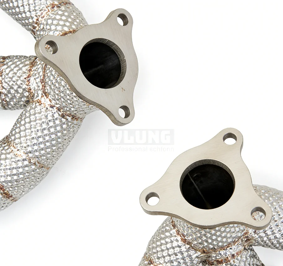 

Exhaust manifold header for Porsche 992.1 3.8T 3.7T Turbo / S 2018-2023 High performance with insulated exhaust collector