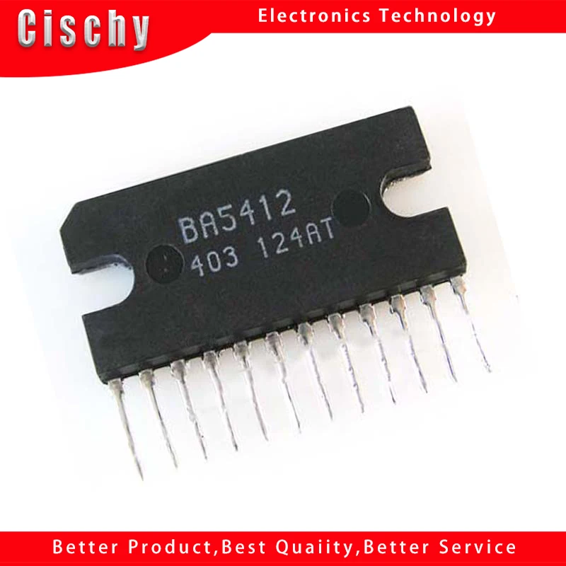 1pcs/lot BA5412 SIP-12 Audio power amplifier chip In Stock