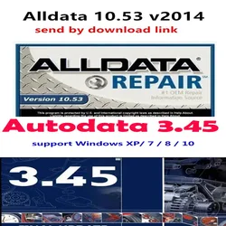 2024 Último software alldata 10.53 + software Autodata 3.45 + guía de vídeo de instalación + instalación remota ayuda a datos automáticos