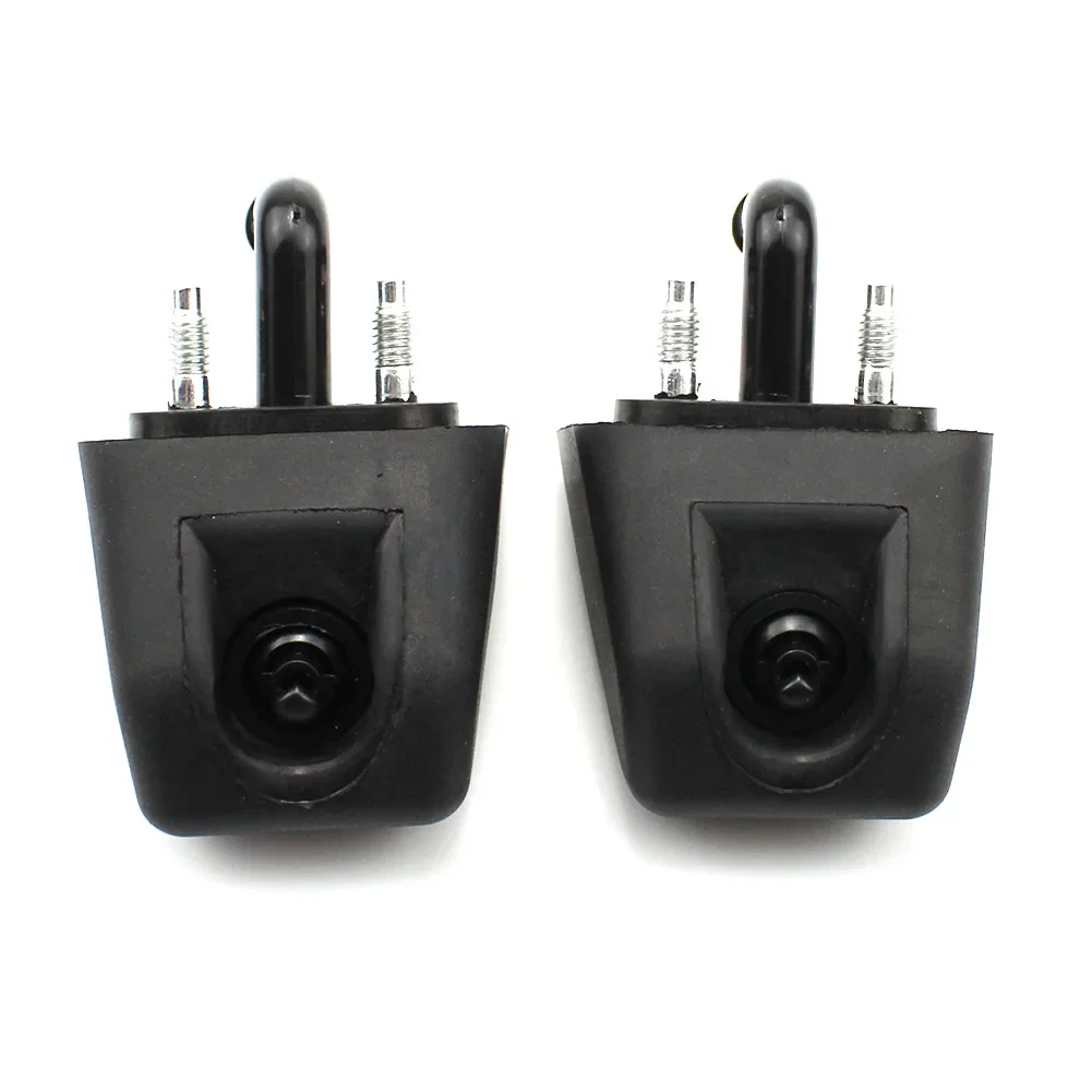 2PCS Front Bumpers Headlight Washer Cleaning Nozzle Jet MN117396 L=R for  Mitsubishi L200 2005 2006 2007 2008