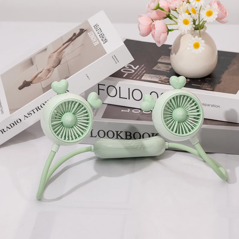 YS-2524-Skin - Friendly Neck Fan - Safe Material, Comfortable to Wear for Extended Periods