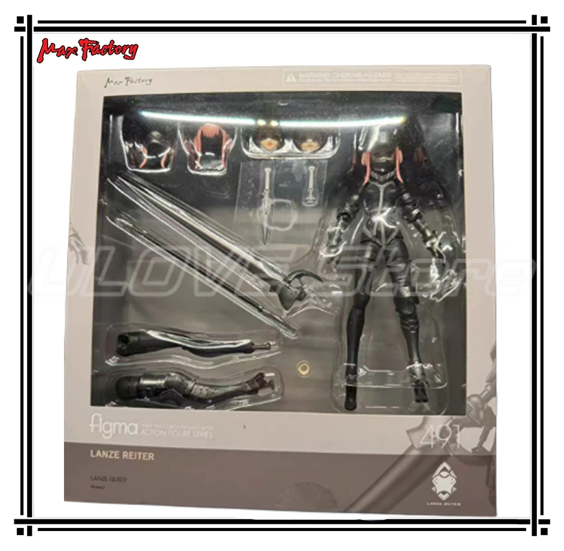 

Original Max Factory Figma#419 FALSLANDER Dark Lancer LANZE REITER Action Figure Figure Model