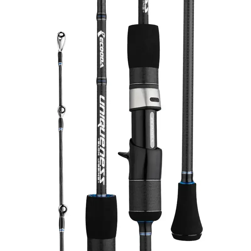 ECOODA EUNSJ Factory Directly Fishing Rod Slow Jigging Toray Carbon 60g-360g Pe 0.8-3 Best Slow Jigging Rod