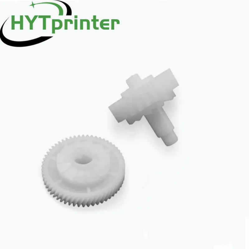 1set. RU6-0018-000 23T 56T Fuser Drive Gear for HP LaserJet P1505 P1506 P1566 P1606 M1120 M1522 M1536 / 1505 1606 1120 1522 1536