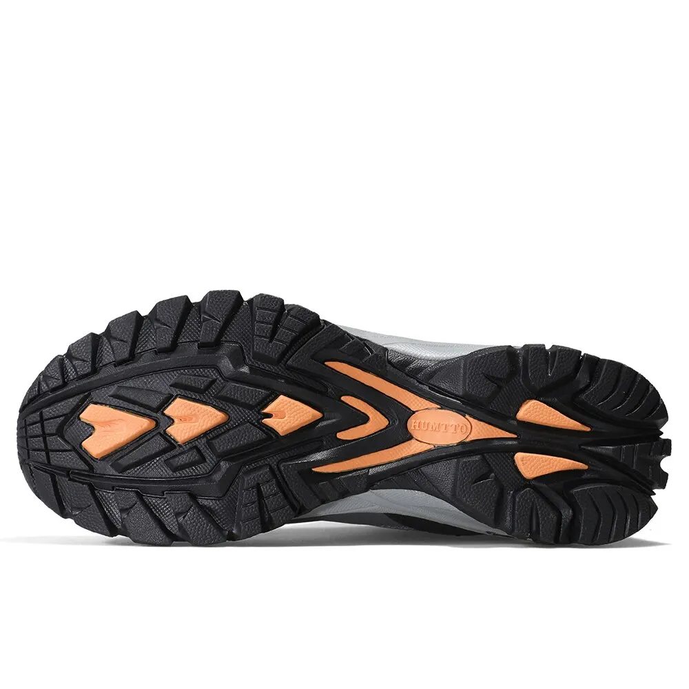 Humtto-Tênis de caminhada respirável masculino, calçados esportivos ao ar livre, escalada, trekking, trabalho, homem botas, designer de luxo, 110609A